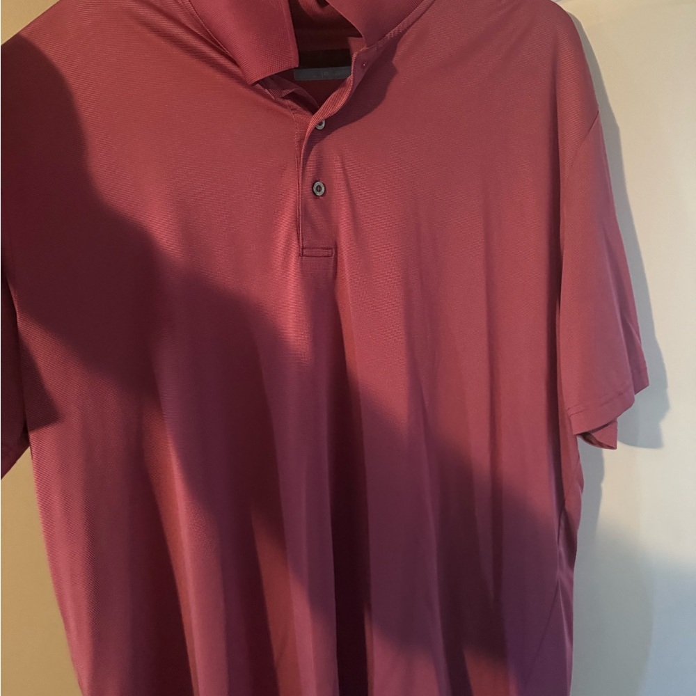Nautica Men's Polo Shirt - Rich Pink